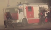 Рано утром на севере Петербурга в гараже сгорел грузовой подъемник