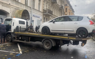Стало известно, на каких улицах в центре Петербурга чаще нарушают правила парковки