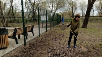 Сегодня в Петербурге проходит общегородской субботник