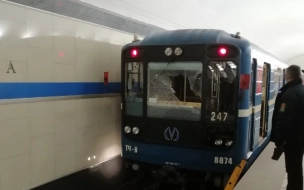 Пассажир "синей" ветки метро Петербурга погиб в результате падения на рельсы