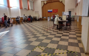 Явка на выборы в ЗакС составила более 21% в Петербурге