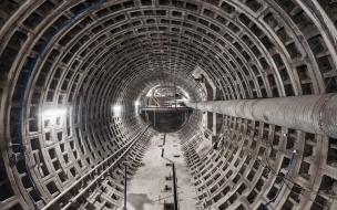 Метрострой показал фото тоннелей станции метро "Горный институт"