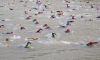 На Гребном канале начались соревнования по зимнему плаванию в рамках Кубка Большой Невы