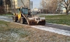 За неделю в Петербурге вывезли первые 28 кубометров снега 