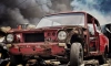 На 5-м Предпортовом проезде горел автомобиль Ford