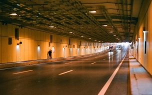 На дамбе в Петербурге с 18 по 22 мая ограничат движение в тоннеле