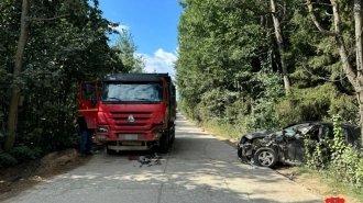 В Выборгском районе Ленобласти после ДТП скончался водитель Renault