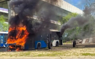 В Петербурге силами "Горэлектротранса" и МЧС испытали аккумуляторы троллейбусов