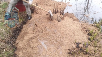 Спасатели ликвидировали разлив нефтепродуктов в Ломоносовском районе