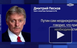 Песков: Путин готов к переговорам с Зеленским