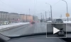 В Петербурге пошел ледяной дождь – видео