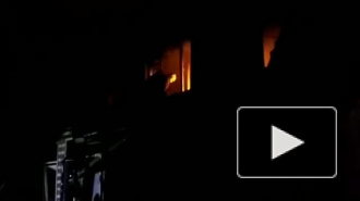 В Сети появилось видео с места взрыва в жилом доме в Лаголово