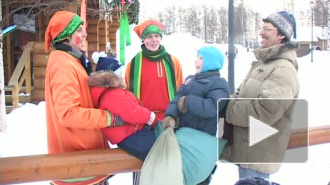 Масленица в деревне Шуваловка