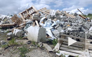 В ЖК "Невские паруса" жильцы страдают от мусорных развалов