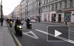 В Петербурге байкеры закрыли мотосезон