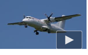 Неисправный пассажирский самолет ATR-42 вынужденно сел в Тюмени