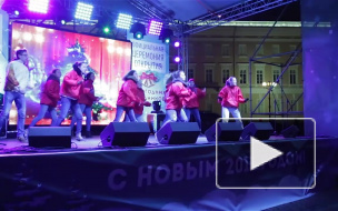 Гуляния в новогоднюю ночь 2015 в СПБ пройдут на Дворцовой площади