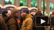Новый год 2014 в Петербурге: испуганные мигранты и фейс-контроль на Дворцовой