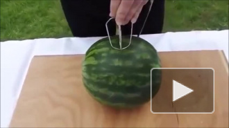 Прикол с арбузом