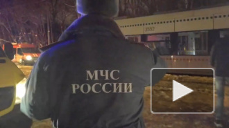 Появилось видео с места страшного столкновения двух трамваев в Москве на Авиационной