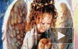 Обзор картины Ангел и котенок алмазная вышивка