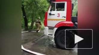 В Ростове-на-Дону затопило подъезд дома из-за непогоды 