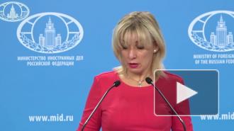 Захарова прокомментировала заявления Чехии по Навальному