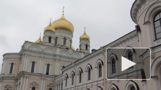 В Новодевичьем монастыре Петербурга освятили новый храм  в честь явления Божией Матери преподобному Сергию