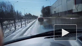 Видео: в Ручьях затопило дороги 