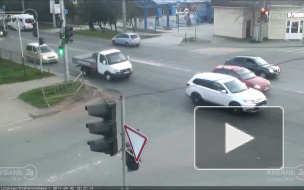ДТП на ул. Дзержинского и ул. Стахановская.