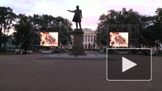 Легендарная 7-ая симфония Шостаковича звучала на площади Искусств