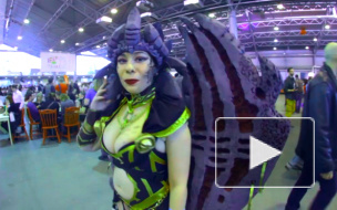 На фестивале AVA Expo 2014 в Петербурге Белоснежка пообщалась с Человеком-пауком, а трансформеры с Гарри Поттером