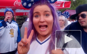 Финны заполонили Петербург и отмечают победу