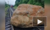 В Хабаровском крае валун весом в 16 тонн упал на железнодорожные пути