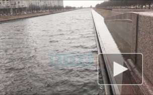 В Петербурге за ночь повысился уровень воды