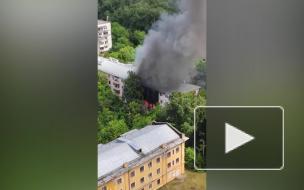 Опубликовано видео с места взрыва в жилом доме в Москве