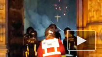 Опубликовано видео последствий пожара внутри Нотр-Дам-де-Пари 