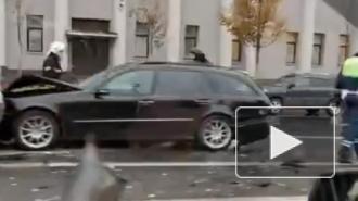 В Москве на Садовом кольце произошла массовая авария с 8 легковушками 