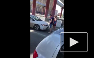 В Тюмени водитель избил незнакомого человека 