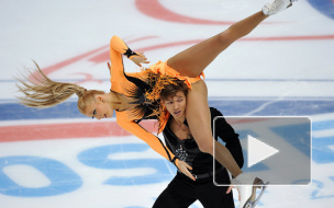 Фигуристы-танцоры Екатерина Боброва и Дмитрий Соловьёв стали третьими в командных соревнованиях на Олимпиаде в Сочи 2014