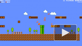 Блогер разработал режим "королевской битвы" в Super Mario Bros