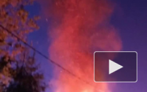 В Белоострове сгорел дом 