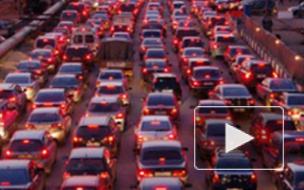 Петербург вошел в десятку городов мира с самыми большими пробками