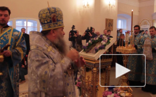 В Александро-Невской Лавре освятили новую церковь в честь иконы Божией Матери "Всех Скорбящих Радость"