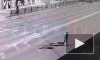 Момент обрушения балконов на Кирочной попал на видео 