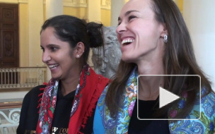 Звездные теннисистки отложили ракетки ради искусства