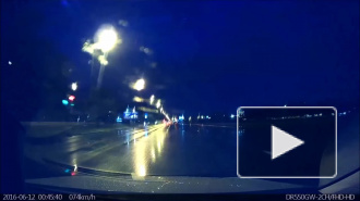 Залёт на Пулковском шоссе.