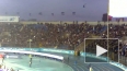 Фанаты сине-бело-голубых молчат во время матча "Зенита" ...