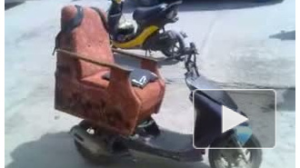 Тюнингованный скутер