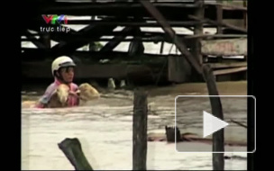 Четверо погибших. Новая волна наводнений во Вьетнаме.